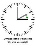 uhrumstellung fruehling